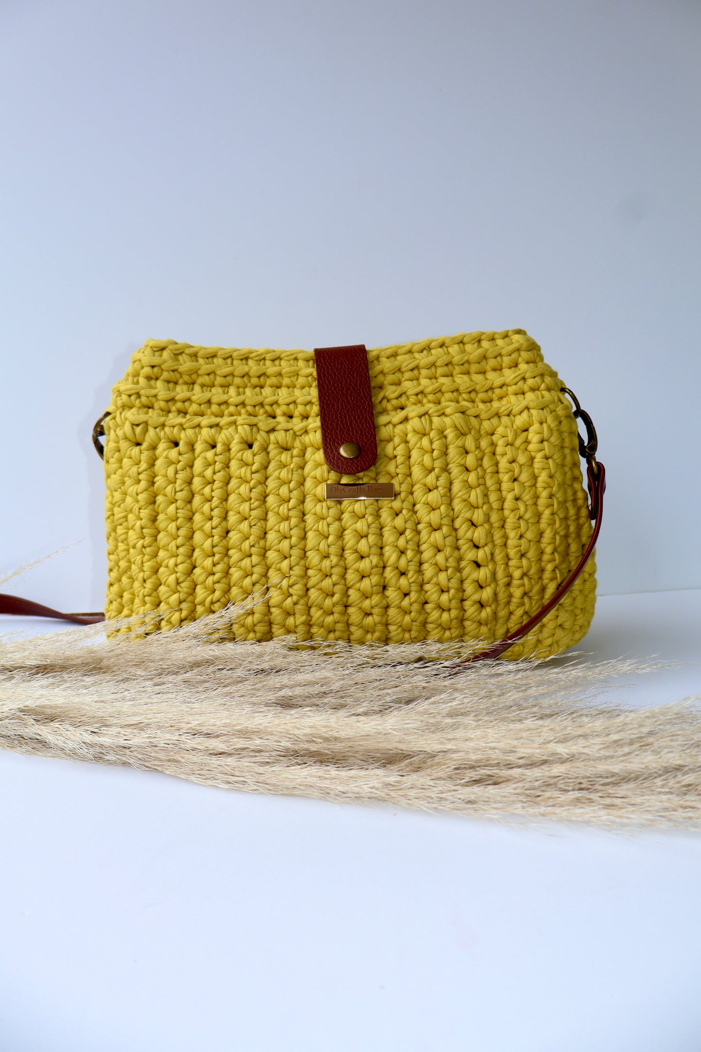 Ayela Leather Straps-Crochet