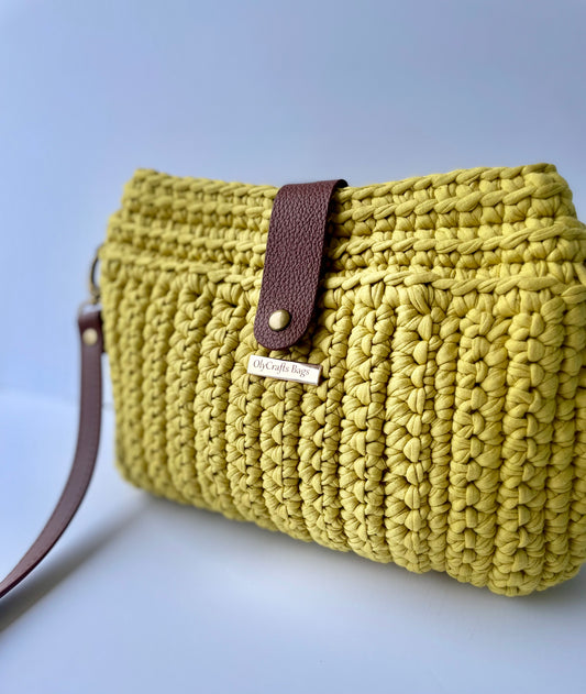 Ayela Leather Straps-Crochet