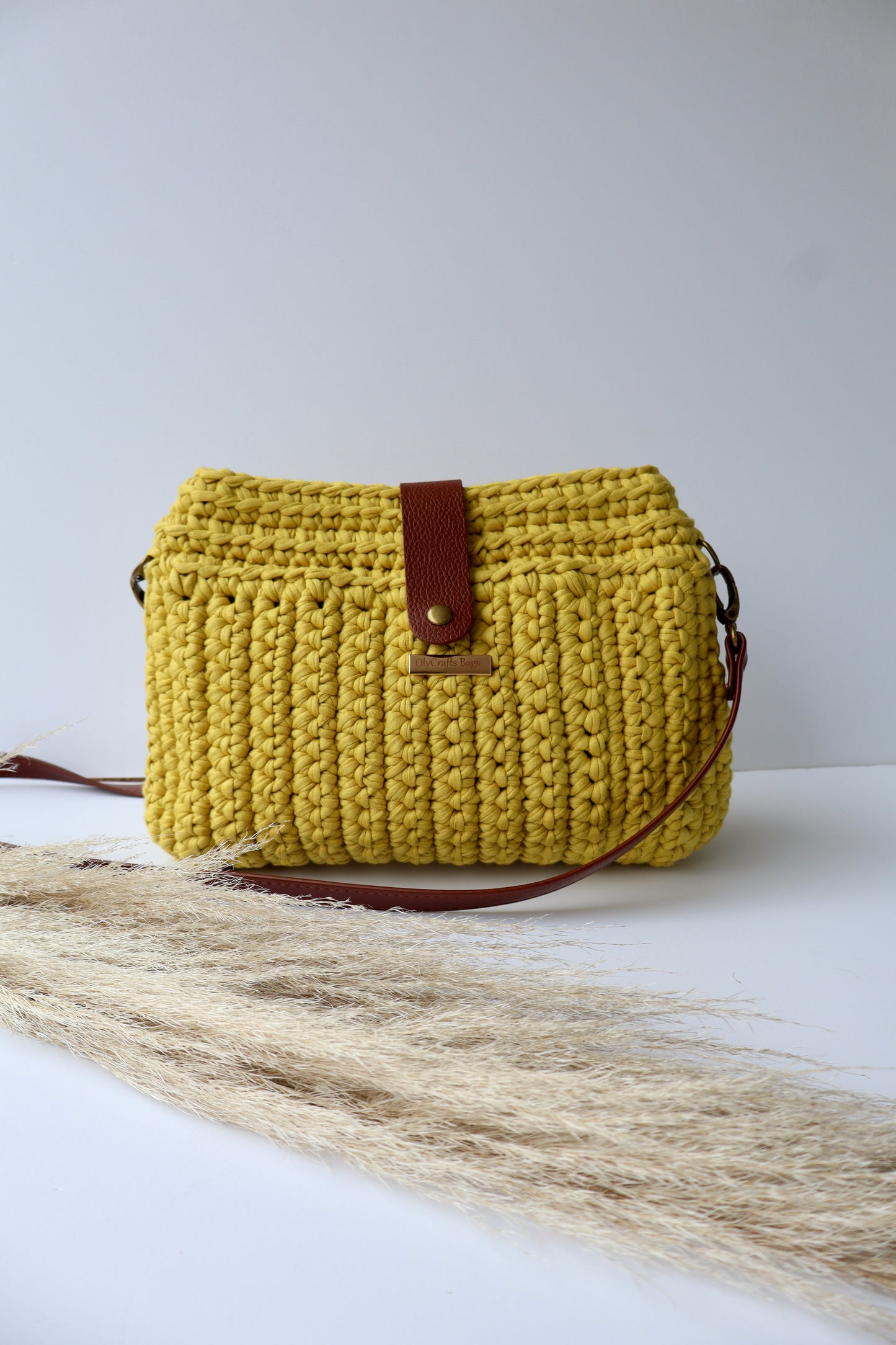 Ayela Leather Straps-Crochet